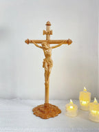 Beech Wood Crucifix – A Symbol of Faith from J&M Catholic