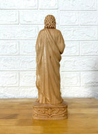 Saint John the Apostle Wooden Statue – Hand-Carved Catholic Sculpture