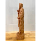 Saint Paul Wooden Statue size 11.8in (30cm)
